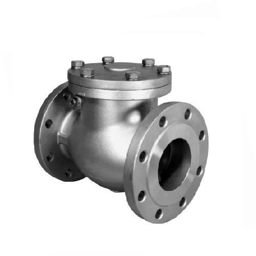 Kirloskar Make CS  Swing Check Valve 150# , Cat No: CS CHV (BS1868) CL.150# ,BS 1868 ,150# Flanged ANSI RF, WCB BODY ,WCB Disc ,Hing Pin :-SS410 ,Seat :13% Cr.,Disc Ring :13% Cr. - Valvesekart