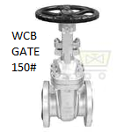 Load image into Gallery viewer, Kirloskar Carbon Steel Trim 1 GATE VALVE 150#(up to 300mm)  Cat No: CS GATE VALVE, API 600,CL-150#,Type:Bolted Bonet,150# Flanged ANSI RF, WCB BODY ,WCB Wedge ,Shaft :-SS410 ,Body Seat &amp;,Wedge facing :13% Cr.,HandWheel Operated - Valvesekart