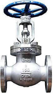 NSSL Make SS 300# GLOBE Valve,Cat No: GBV CF3 300# DF,Type:Bolted Bonet,300# Flanged ANSI RF, CF3  Body ,CF3 Wedge ,Shaft :-SS304 ,Seat :SS304,Wedge Ring :SS304, HandWheel Operation - Valvesekart